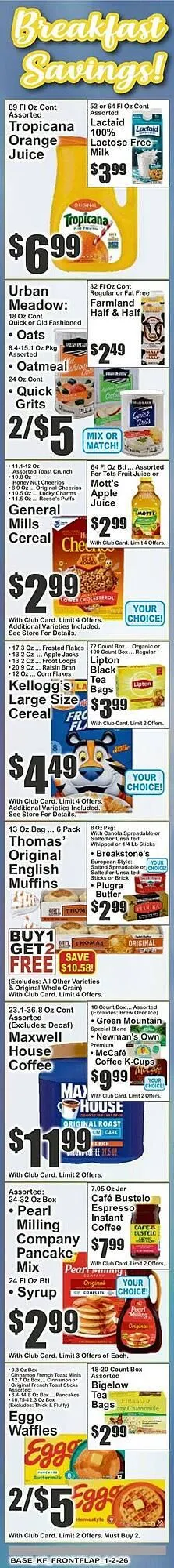 Weekly ad Key Food circular from January 2 to January 8 2026 - Page 2