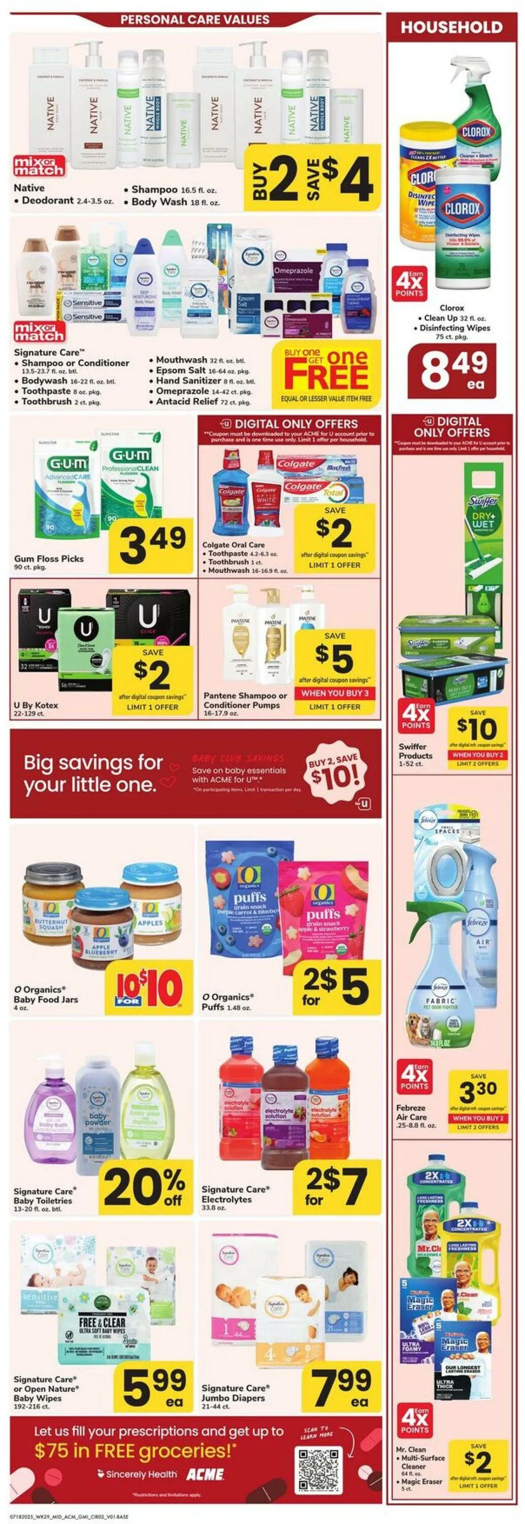 Weekly ad Acme Current weekly ad from July 18 to July 31 2025 - Page 2