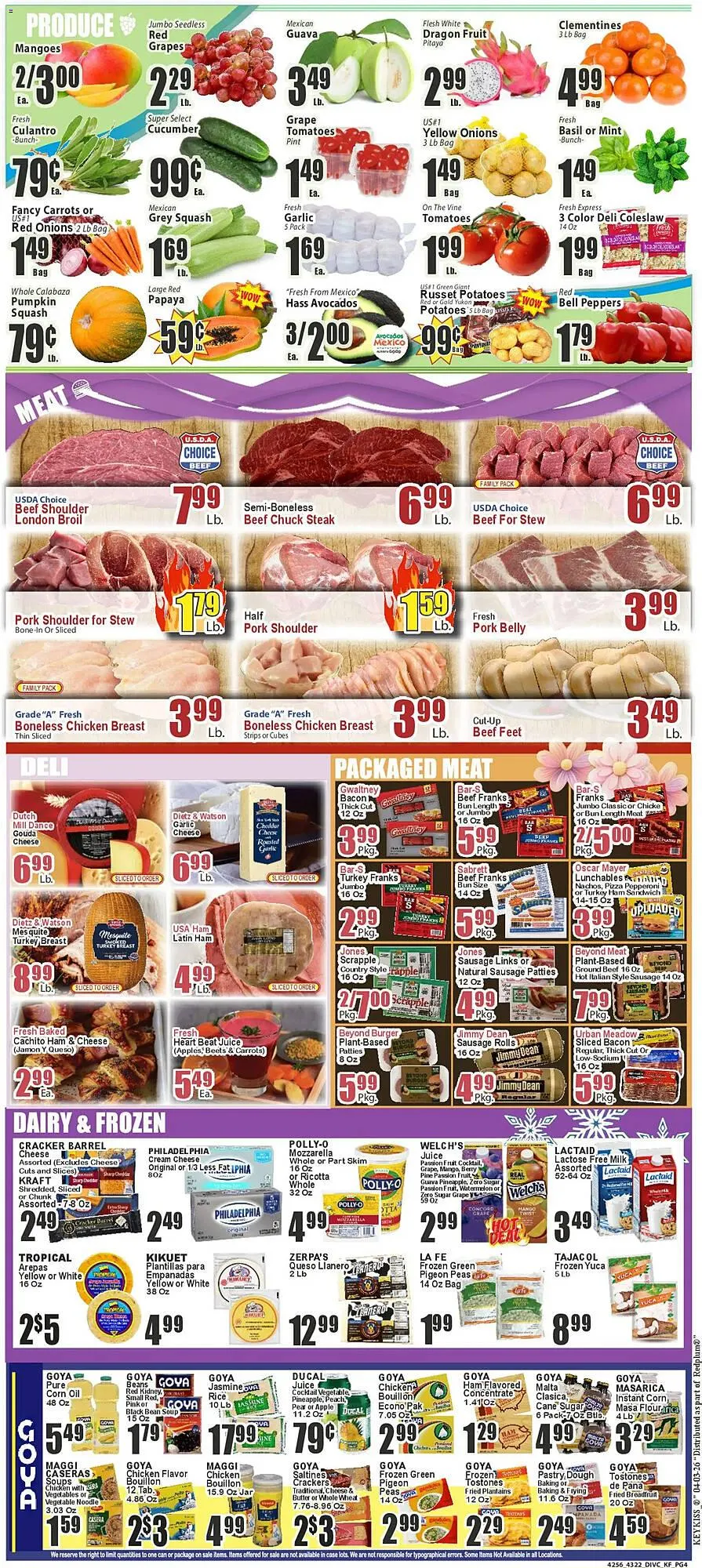 Weekly ad Key Food circular from April 3 to April 9 2026 - Page 4