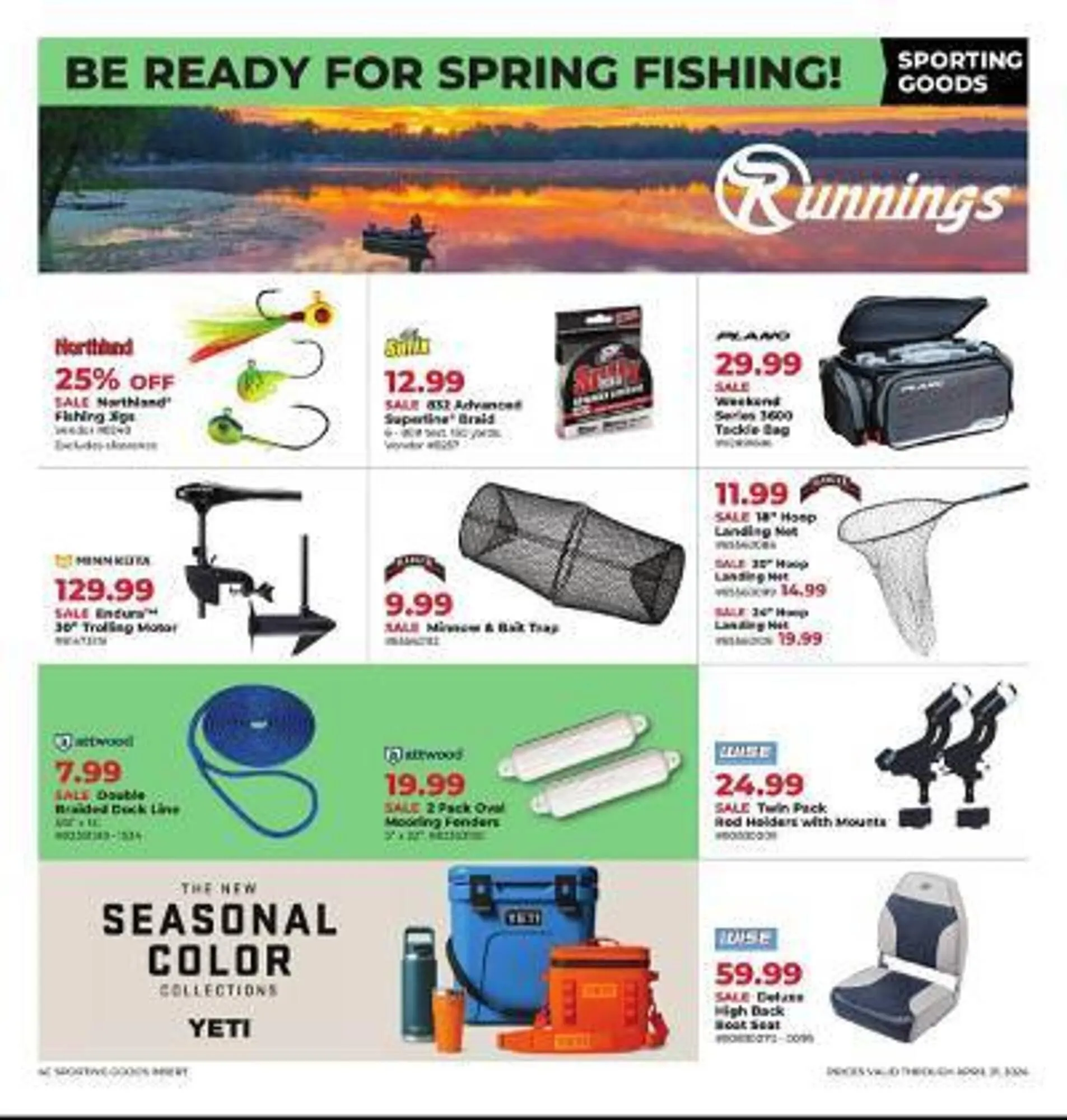 Weekly ad Runnings Weekly Ad from April 13 to April 21 2024 - Page 1