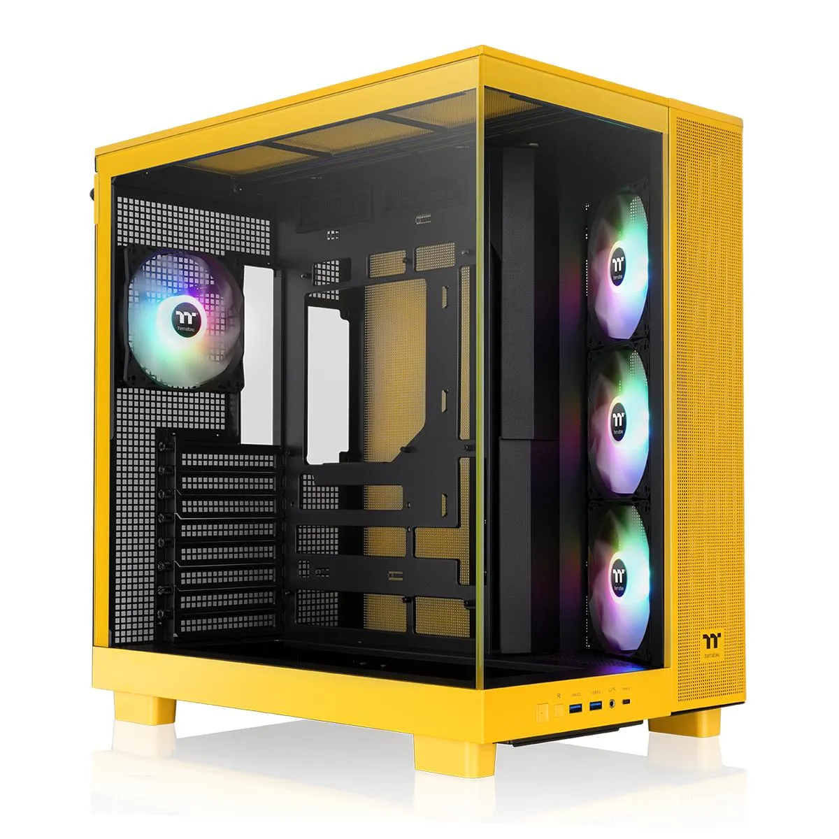 View 380 XL TG ARGB Bumblebee Mid Tower Chassis