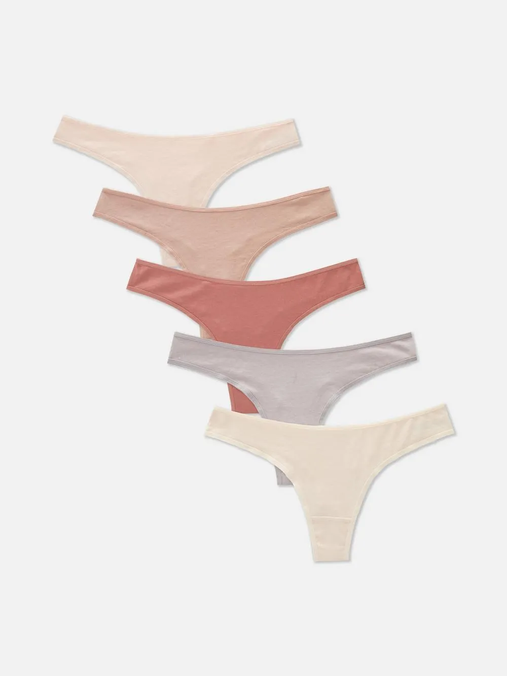 5-Pack Essential Thongs