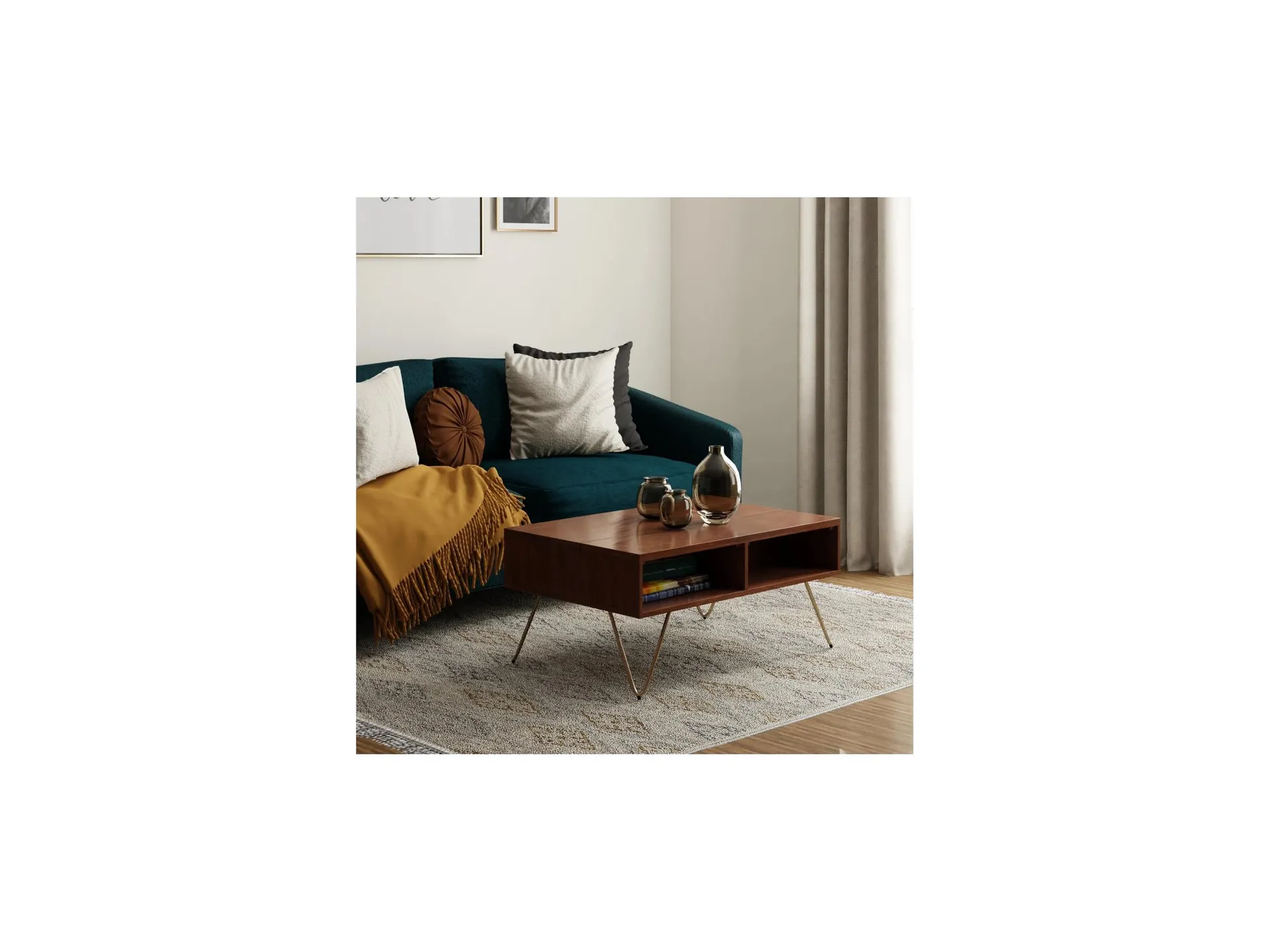 Simpli Home Hunter Lift Top Table