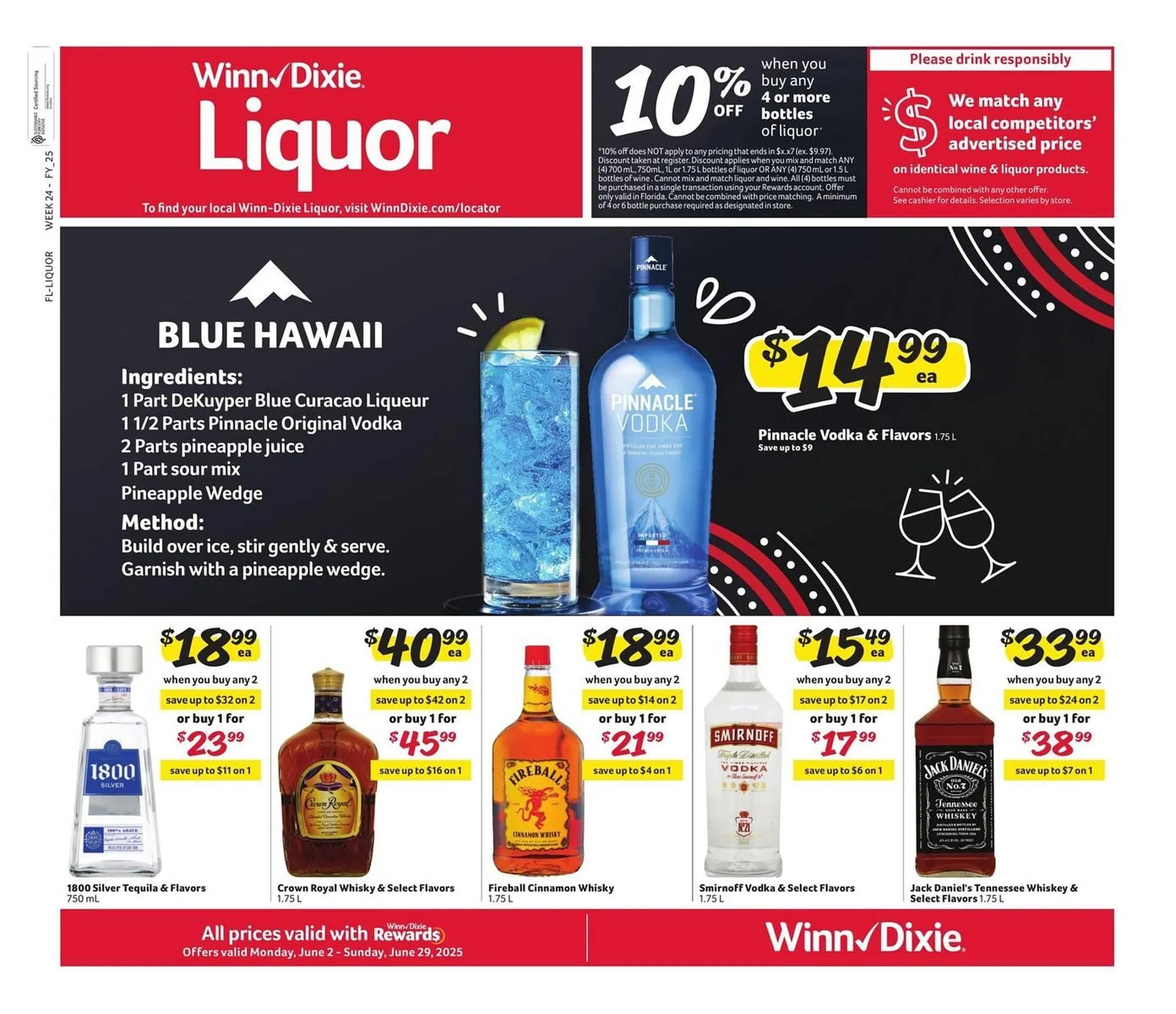 Weekly ad Winn Dixie Weekly Ad from June 3 to June 29 2025 - Page 1