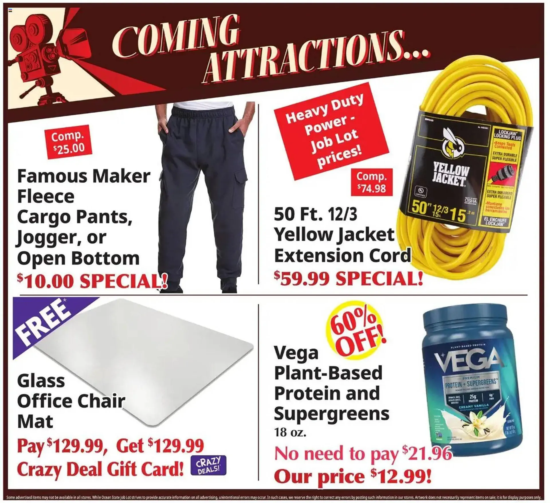 Weekly ad Ocean State Job Lot flyer from September 25 to October 2 2025 - Page 20