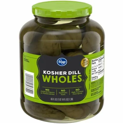 Kroger® Kosher Whole Dill Pickles