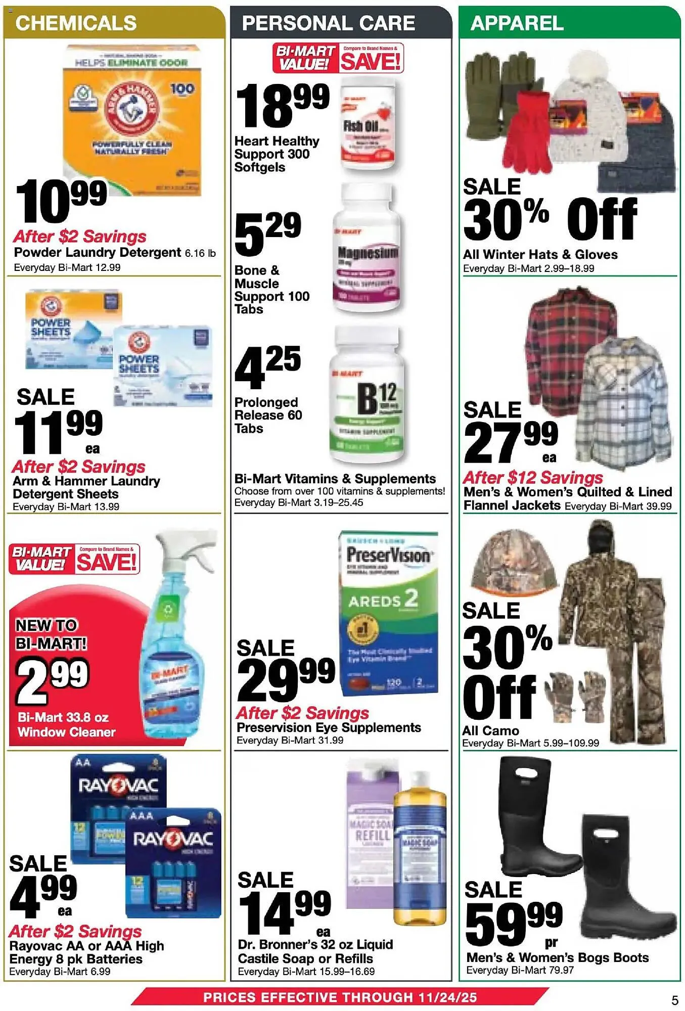 Weekly ad Bi-Mart weekly ad from November 11 to November 25 2025 - Page 5