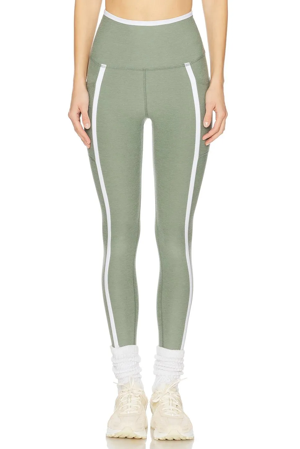 Spacedye New Moves High Waisted Midi Legging