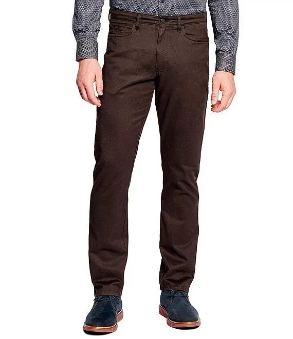 5-Pocket Straight Fit Stretch Pants
