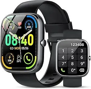 Smart Watch for Men Women (Answer/Make Calls), 1.91" HD Smartwatch with Heart Rate Monitor Sleep Monitor, IP68 Waterproof, 115+ Sports Activity Trackers with Pedometer, Fitness Watch for Android/iOS