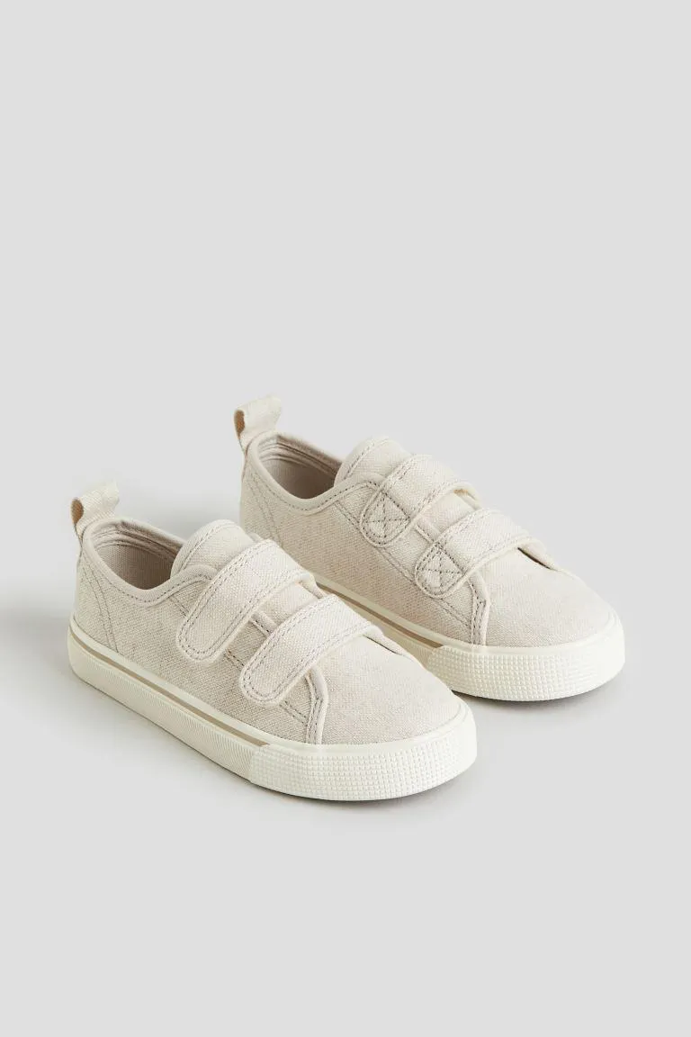 Canvas Hook-loop Sneakers