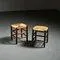 Bauche Stools by Charlotte Perriand for Steph Simon, 1950s, Set of 2