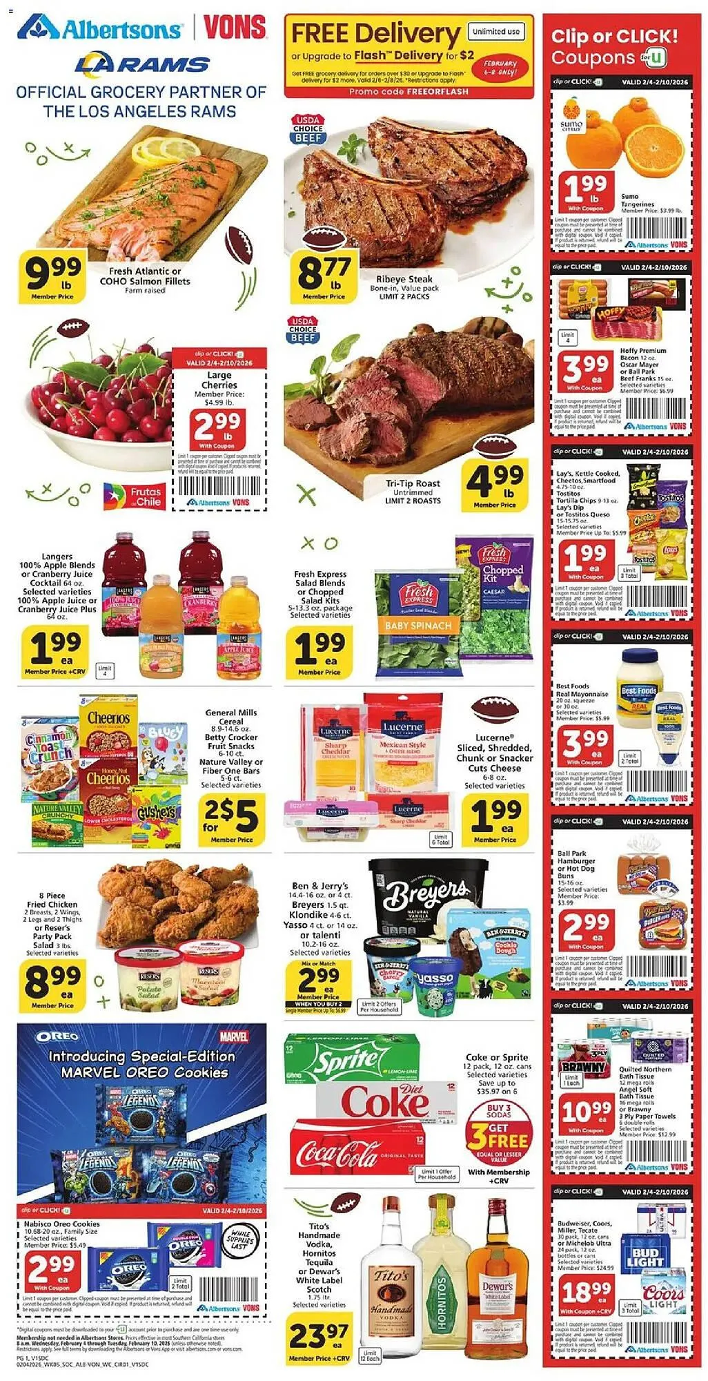 Weekly ad Vons weekly ad from February 4 to February 11 2026 - Page 1