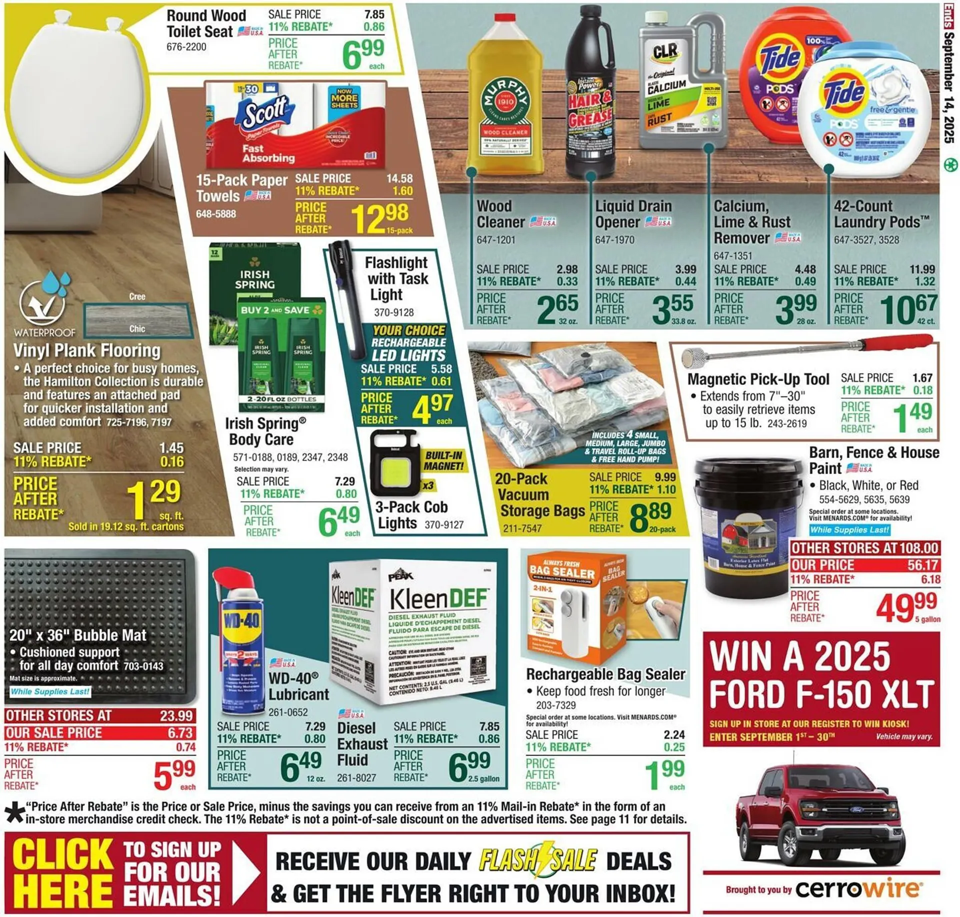 Weekly ad Menards weekly ad from September 3 to September 14 2025 - Page 20