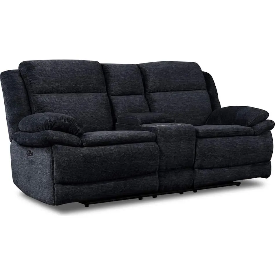 Pacific Dual-Power Reclining Loveseat