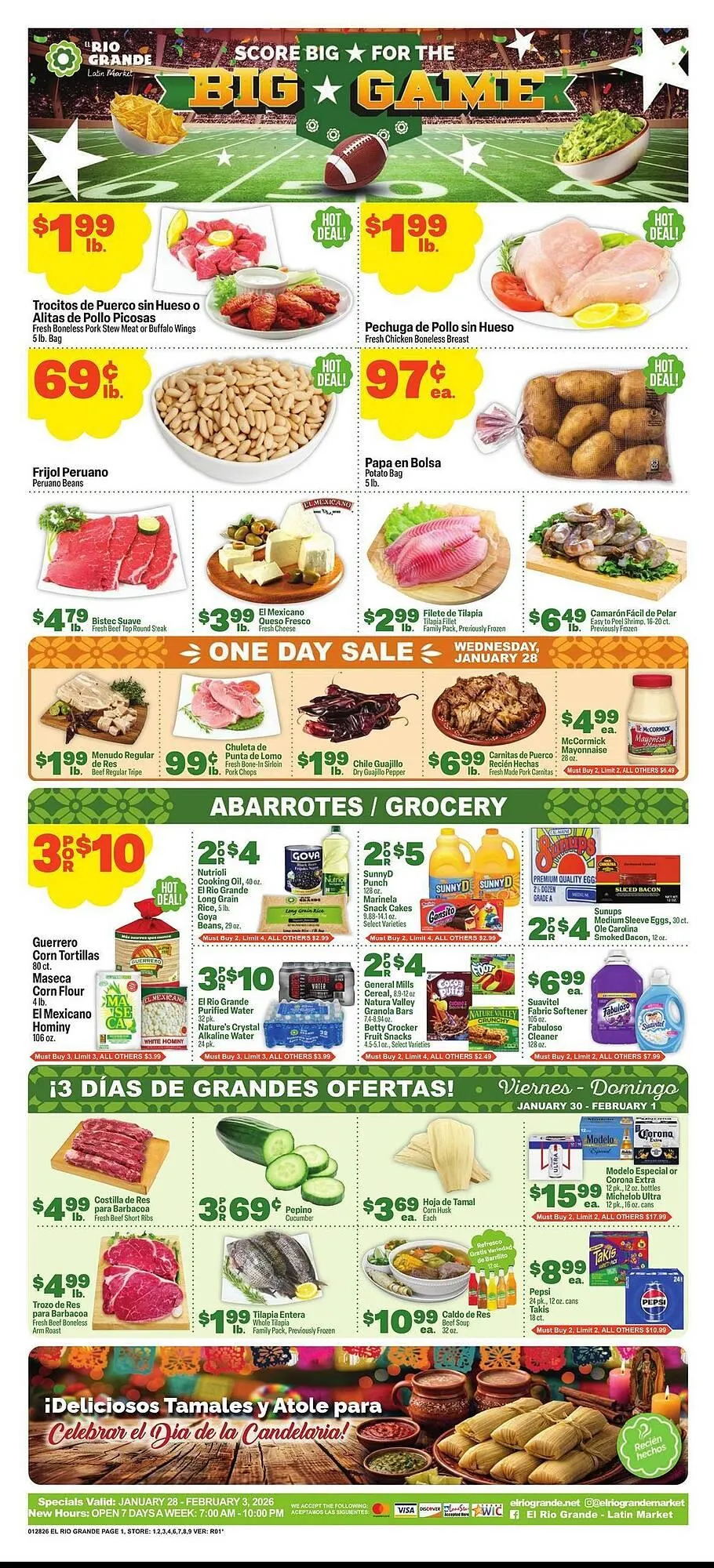 El Rio Grande weekly ad - 1