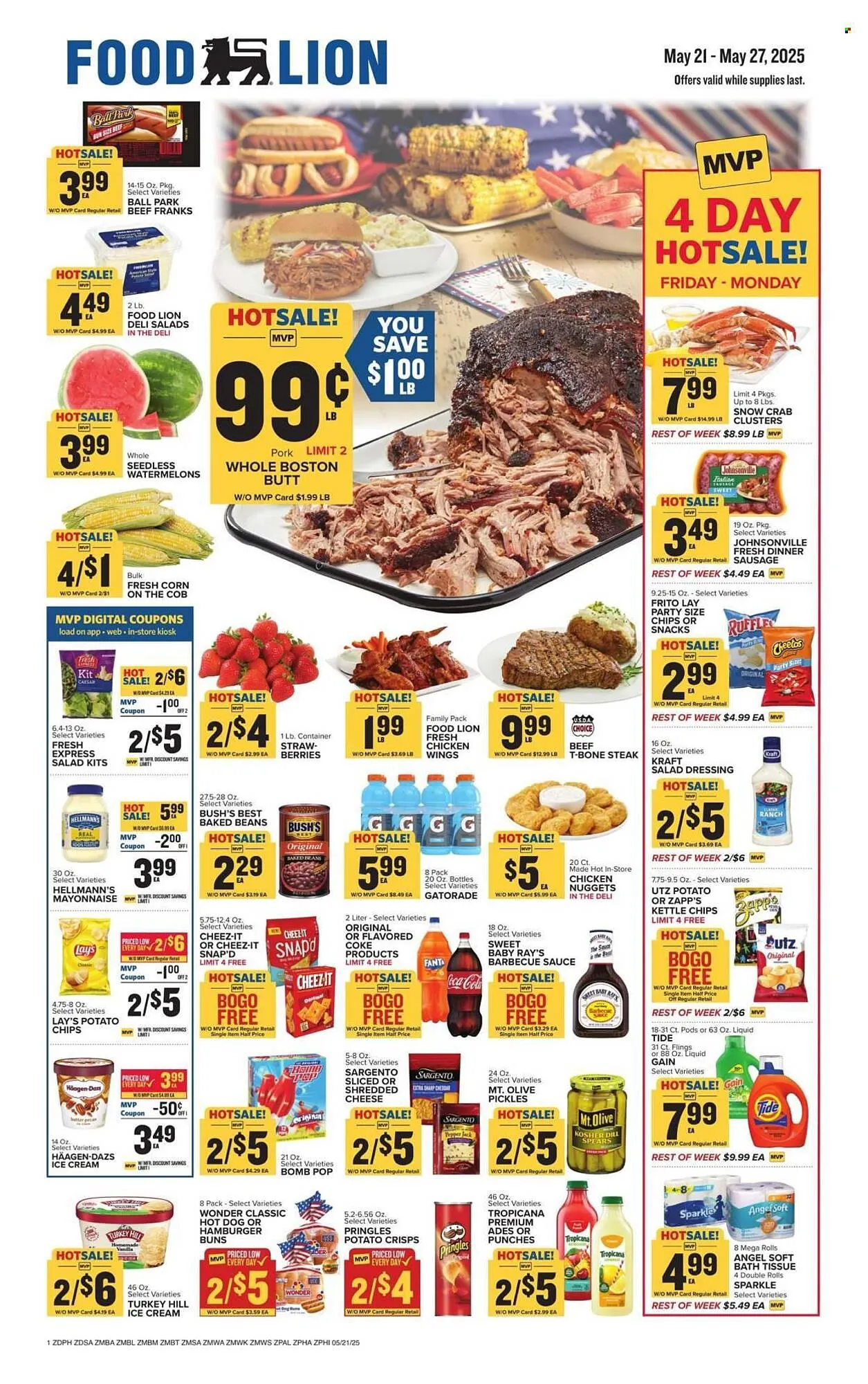 Weekly ad Food Lion Weekly Ad from May 21 to May 27 2025 - Page 1