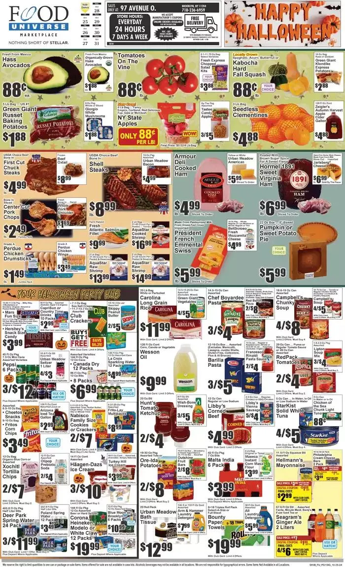 Weekly ad Top deals for all customers from October 25 to October 31 2024 - Page 1