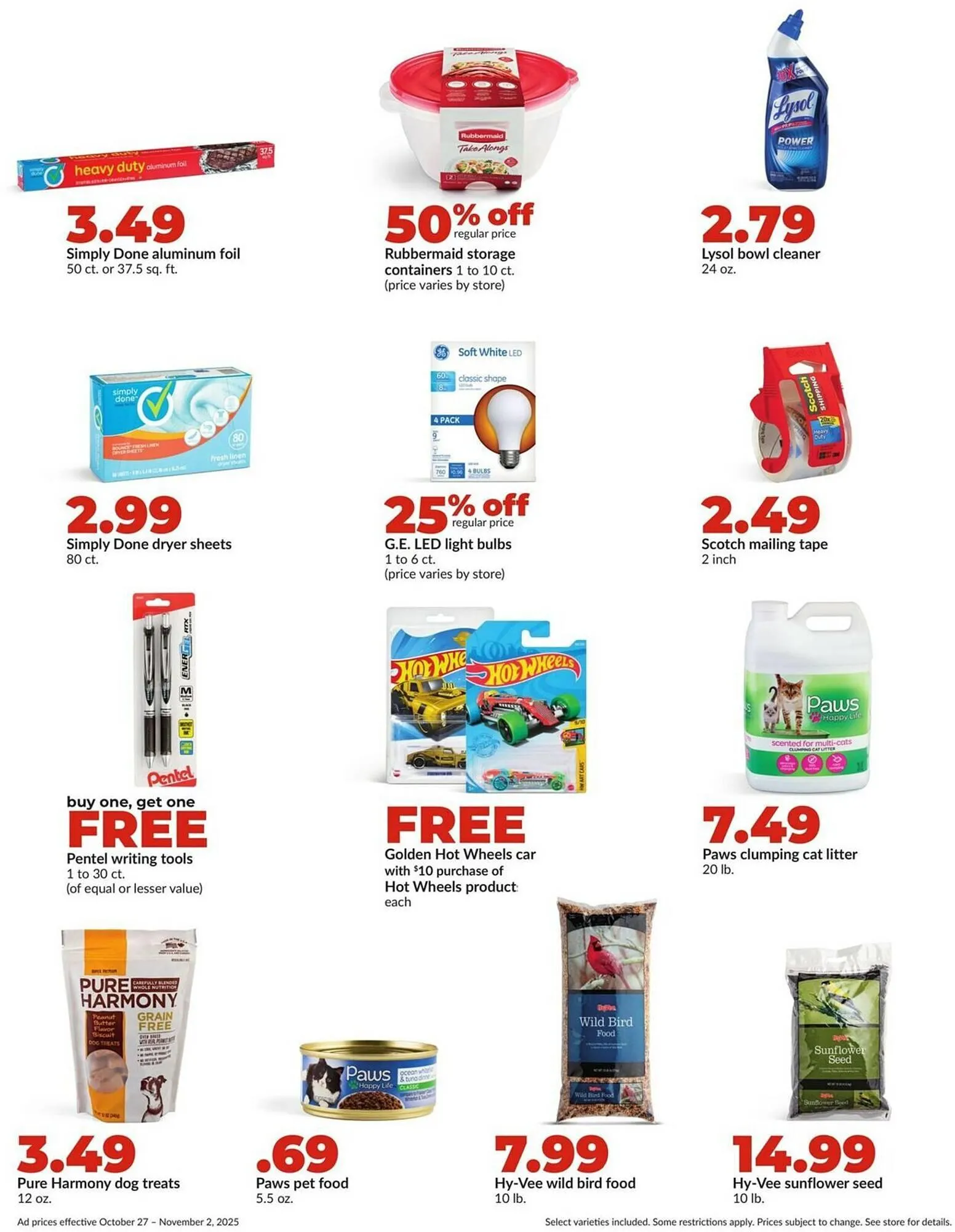Weekly ad Hy-Vee weekly ad from October 27 to November 2 2025 - Page 32