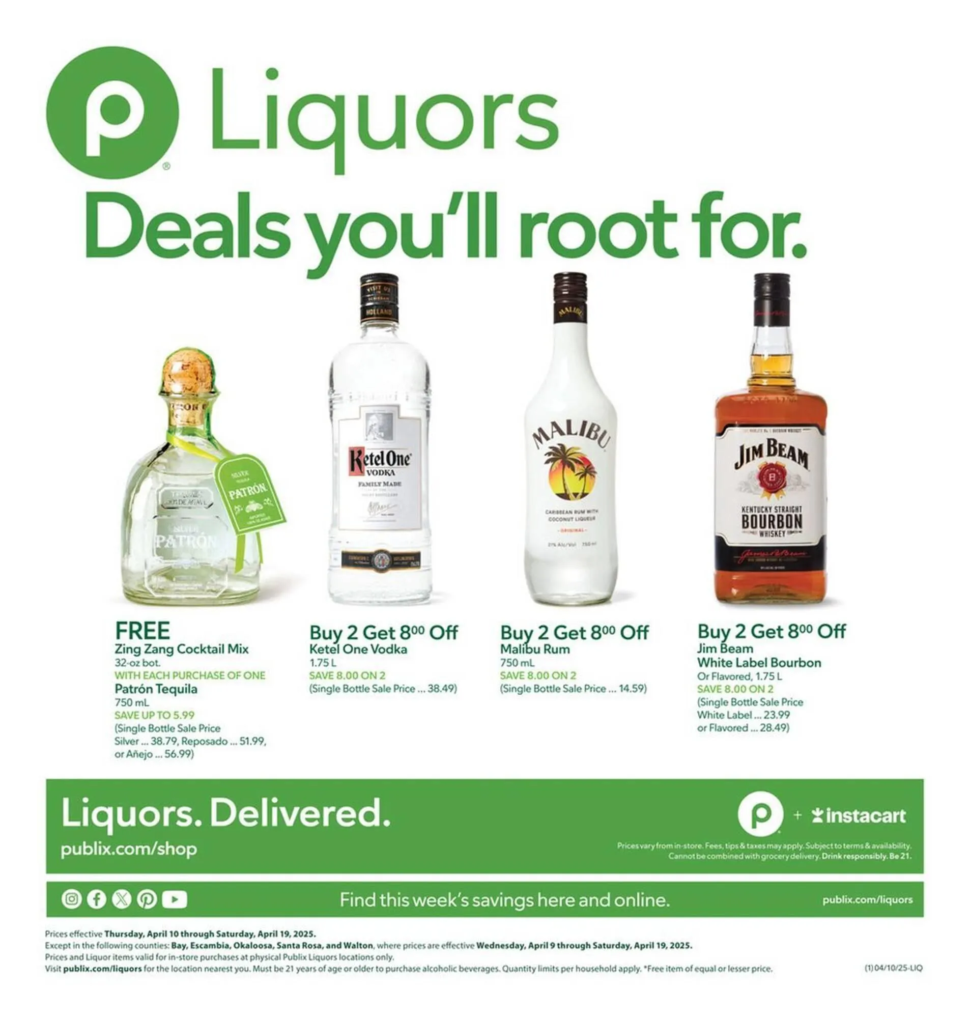 Weekly ad Publix Weekly Ad from April 17 to April 19 2025 - Page 1