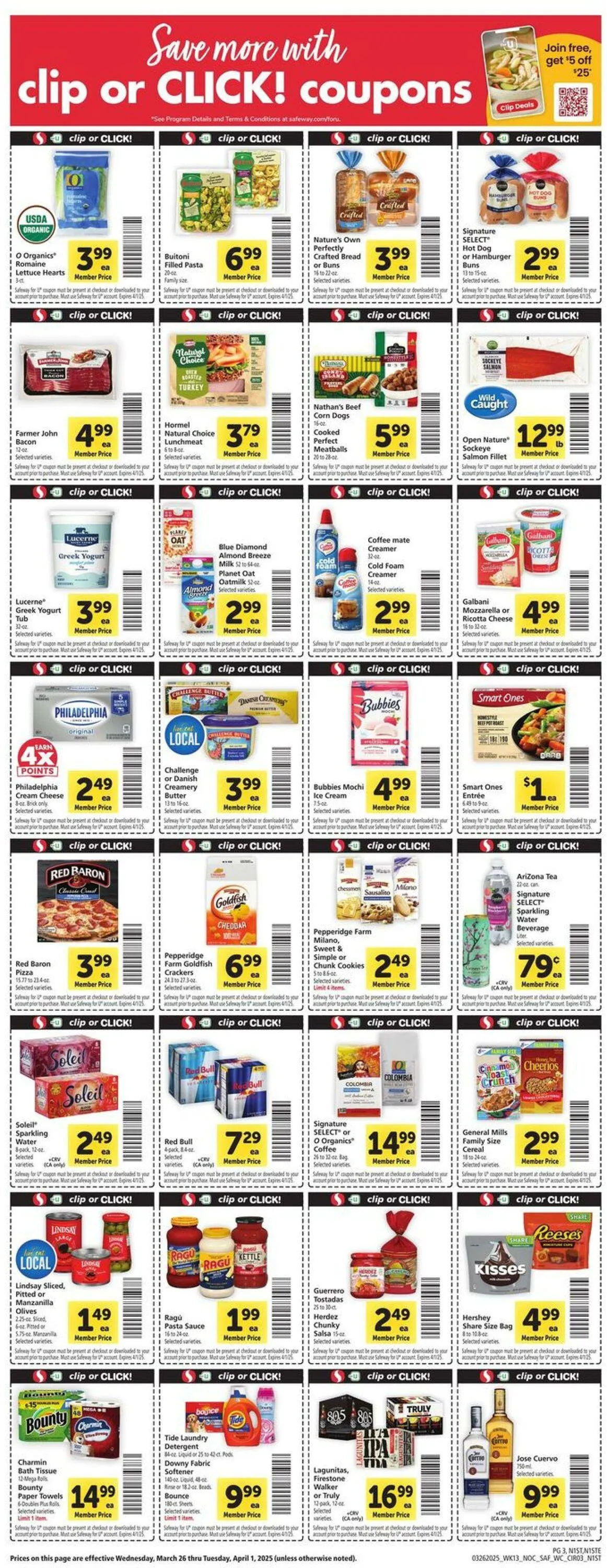 Catálogo de Safeway Current weekly ad 26 de marzo al 1 de abril 2025 - Página 3