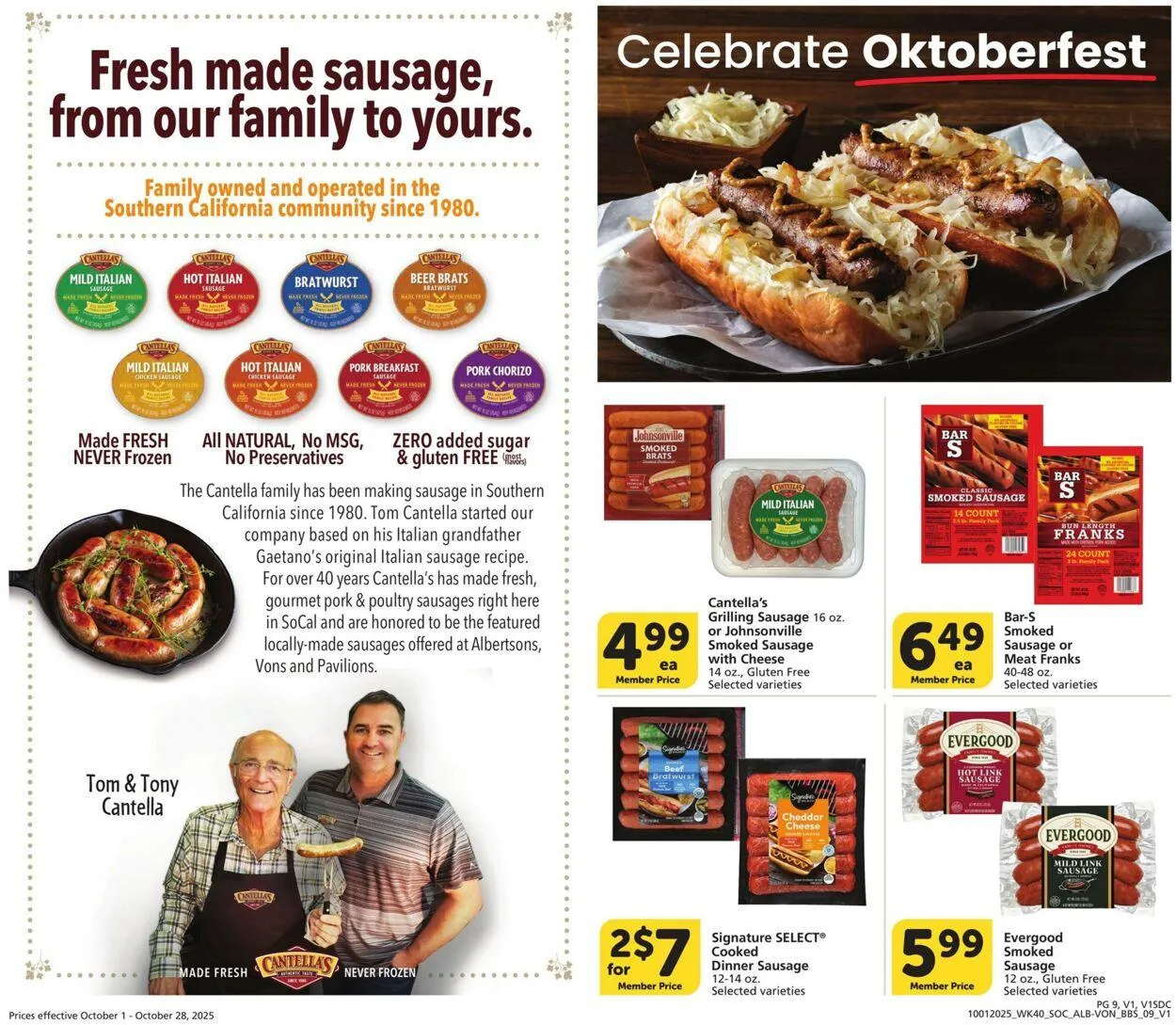 Weekly ad Vons Current weekly ad from October 1 to October 28 2025 - Page 9