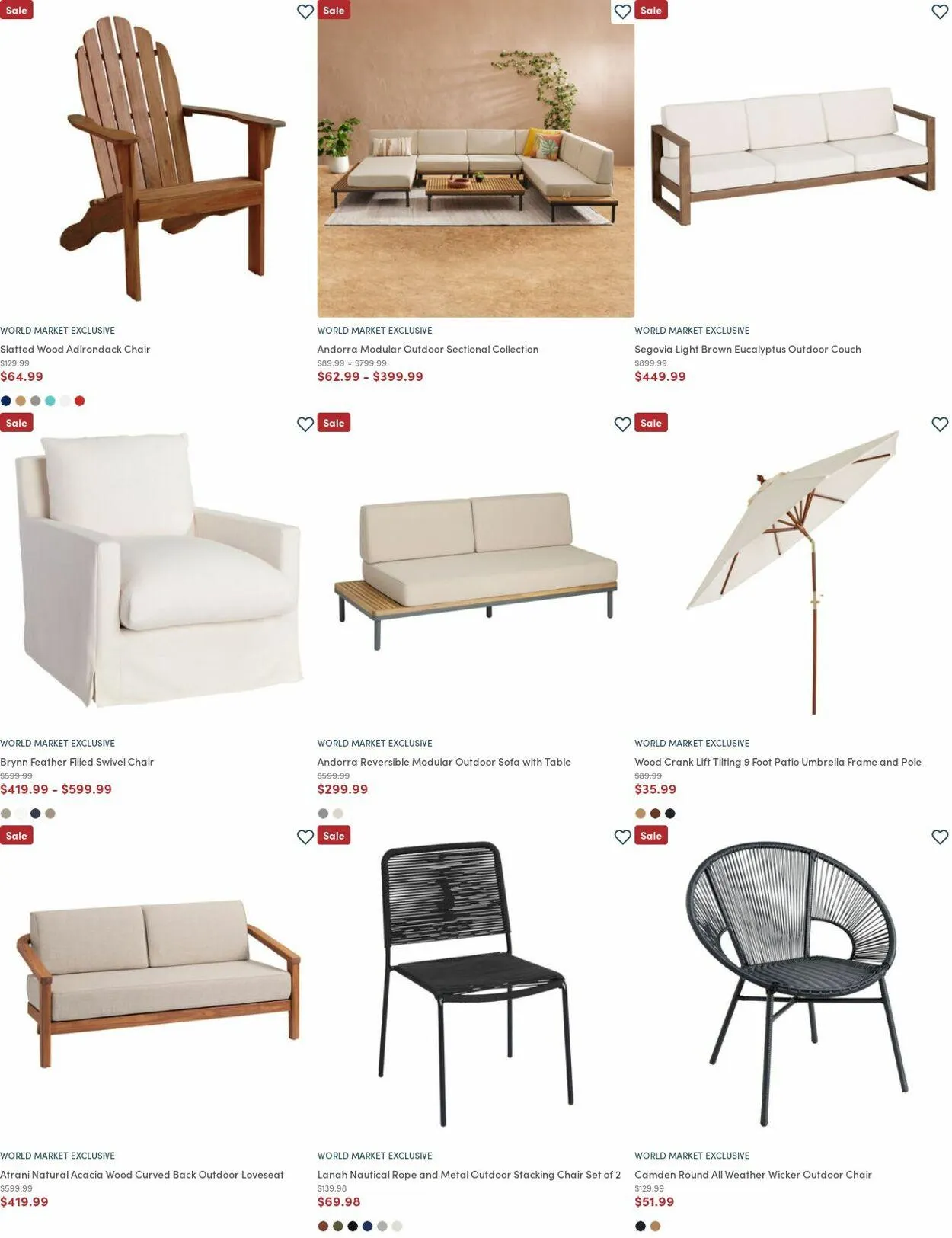 Weekly ad World Market from August 1 to August 31 2025 - Page 2