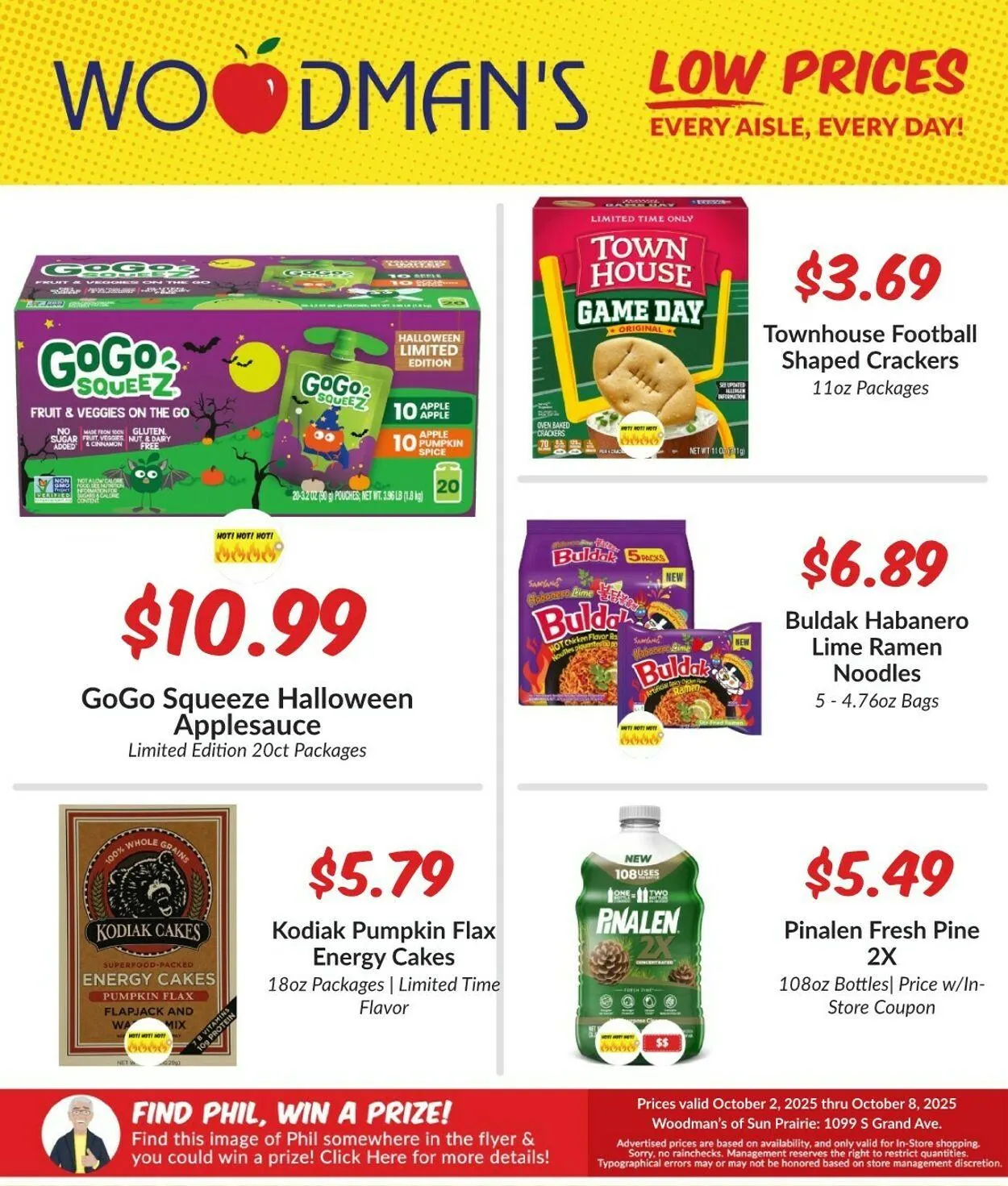 Weekly ad Woodman's Market - SUN PRAIRIE, WI from October 2 to October 8 2025 - Page 1