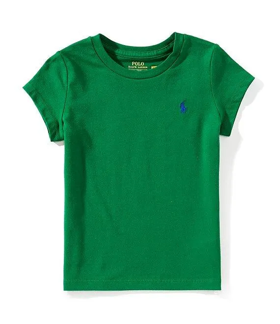 Little Girls Cap-Sleeve Jersey T-Shirt