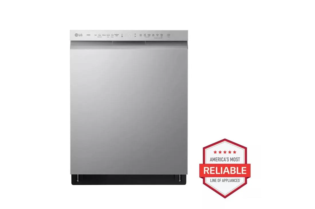Front Control Smart wi-fi Enabled Dishwasher with QuadWash™