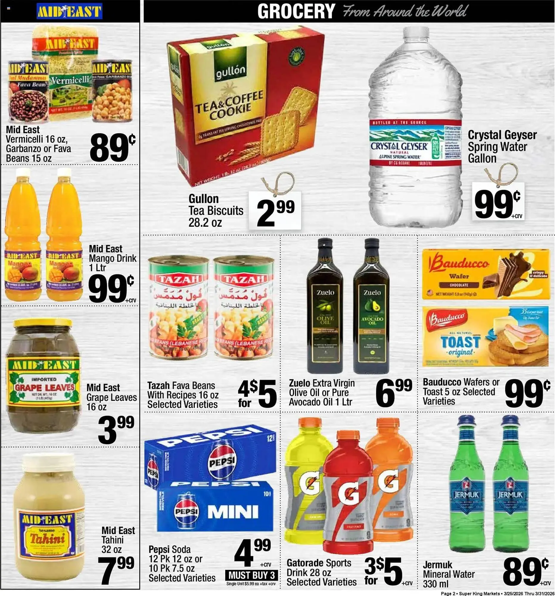 Weekly ad Super King Markets weekly ad from March 25 to April 1 2026 - Page 2