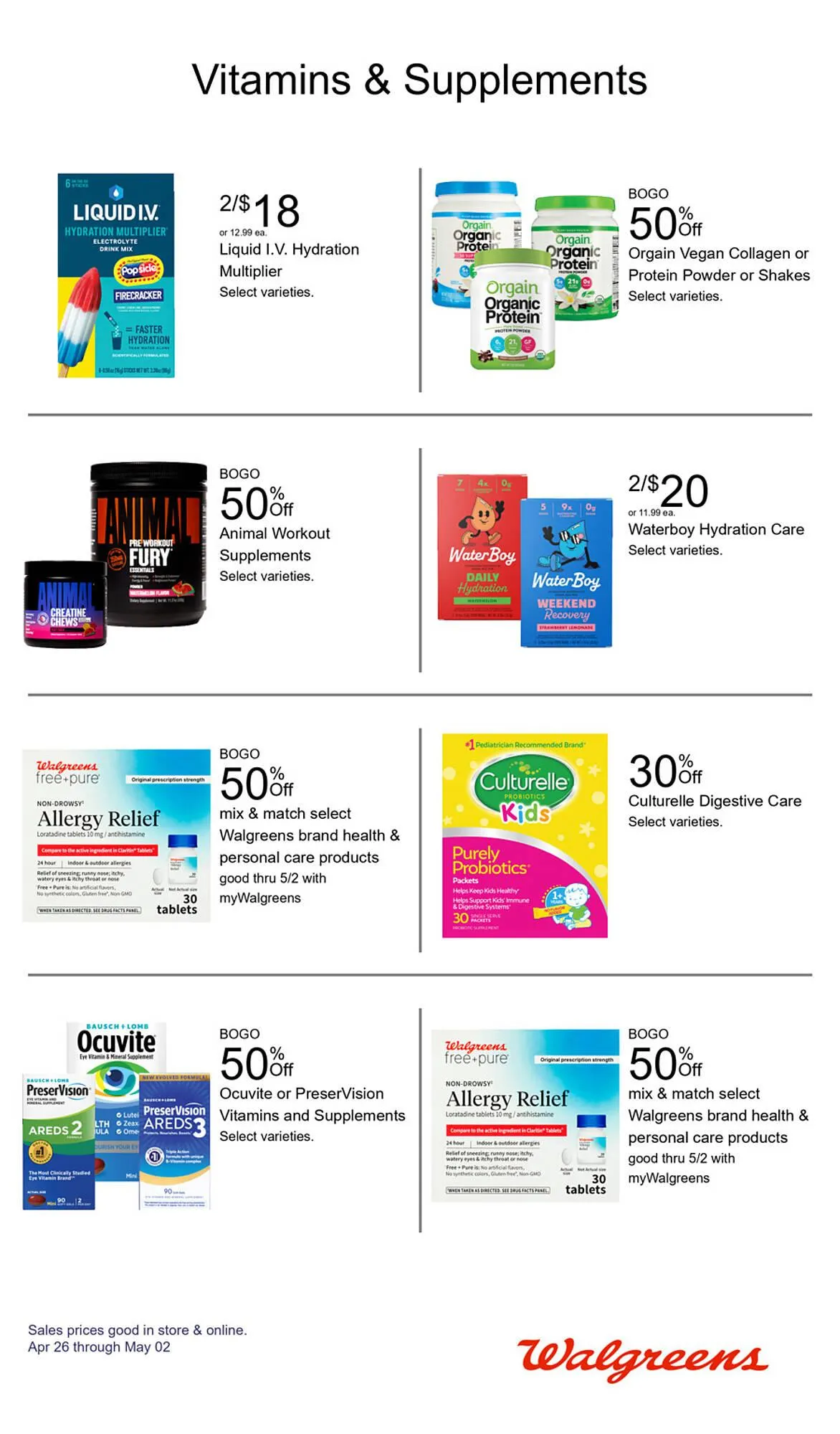 Weekly ad Walgreens weekly ad from April 26 to May 2 2026 - Page 9