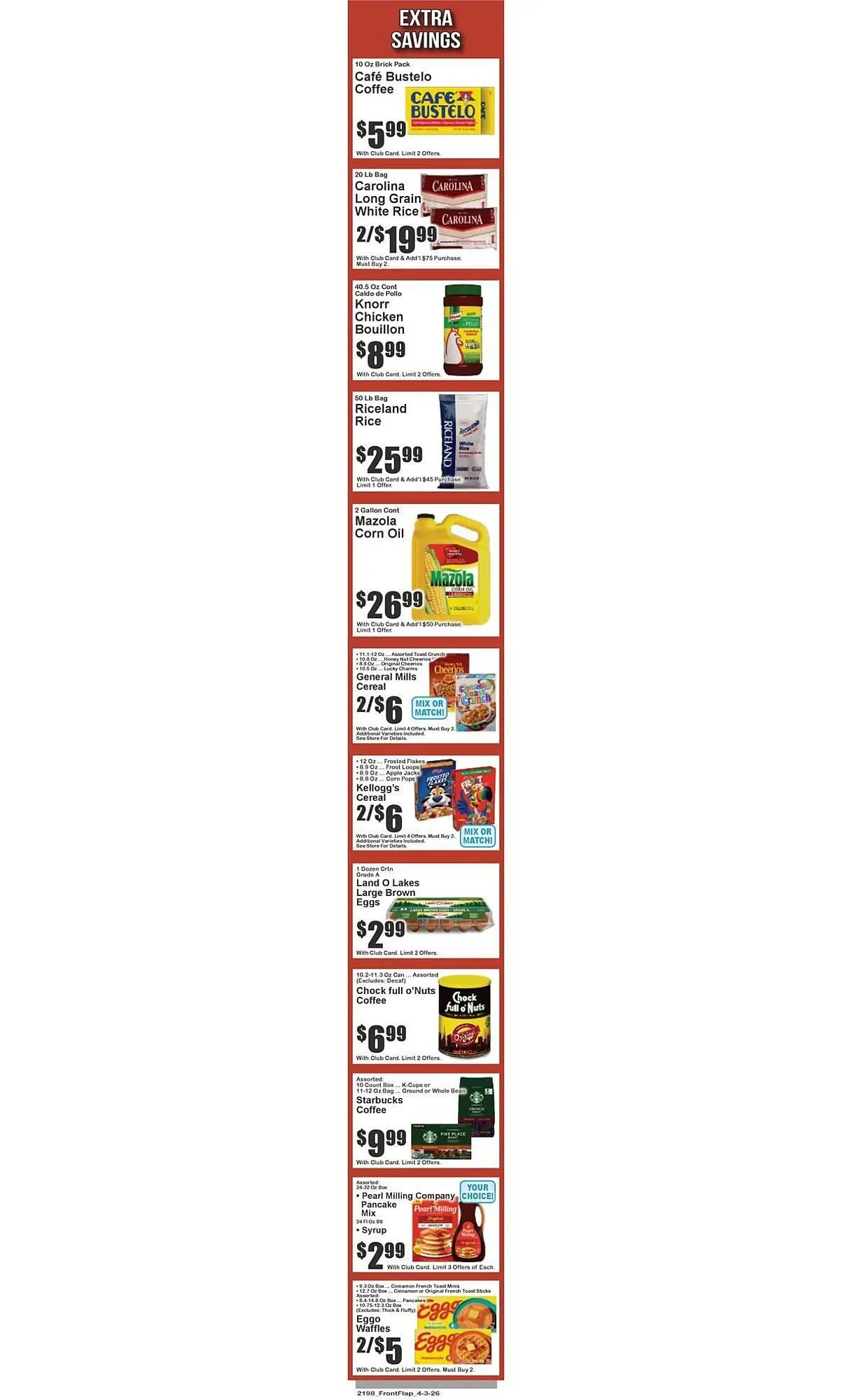 Weekly ad Food Universe circular from April 3 to April 9 2026 - Page 2