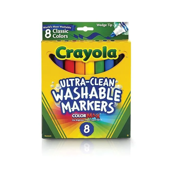Crayola Ultra-Clean Washable Markers,
