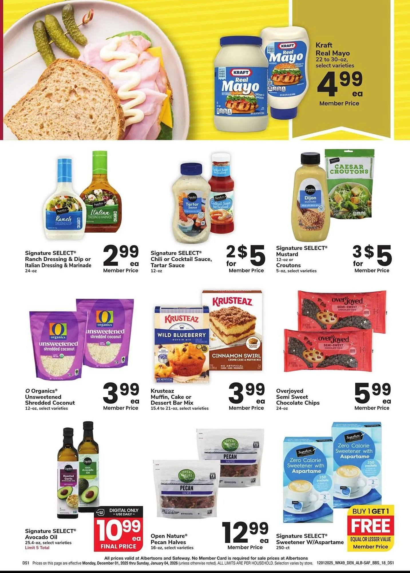 Weekly ad Safeway weekly ad from December 1 to January 4 2026 - Page 18
