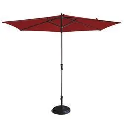 Backyard Creations® 9' Woodgrain Market Umbrella - Assorted Colors