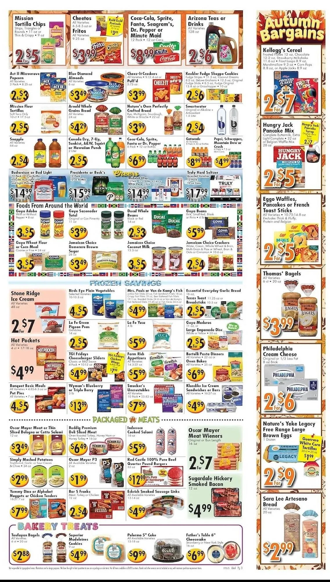 Weekly ad Ideal Food Basket circular from September 26 to October 2 2025 - Page 3