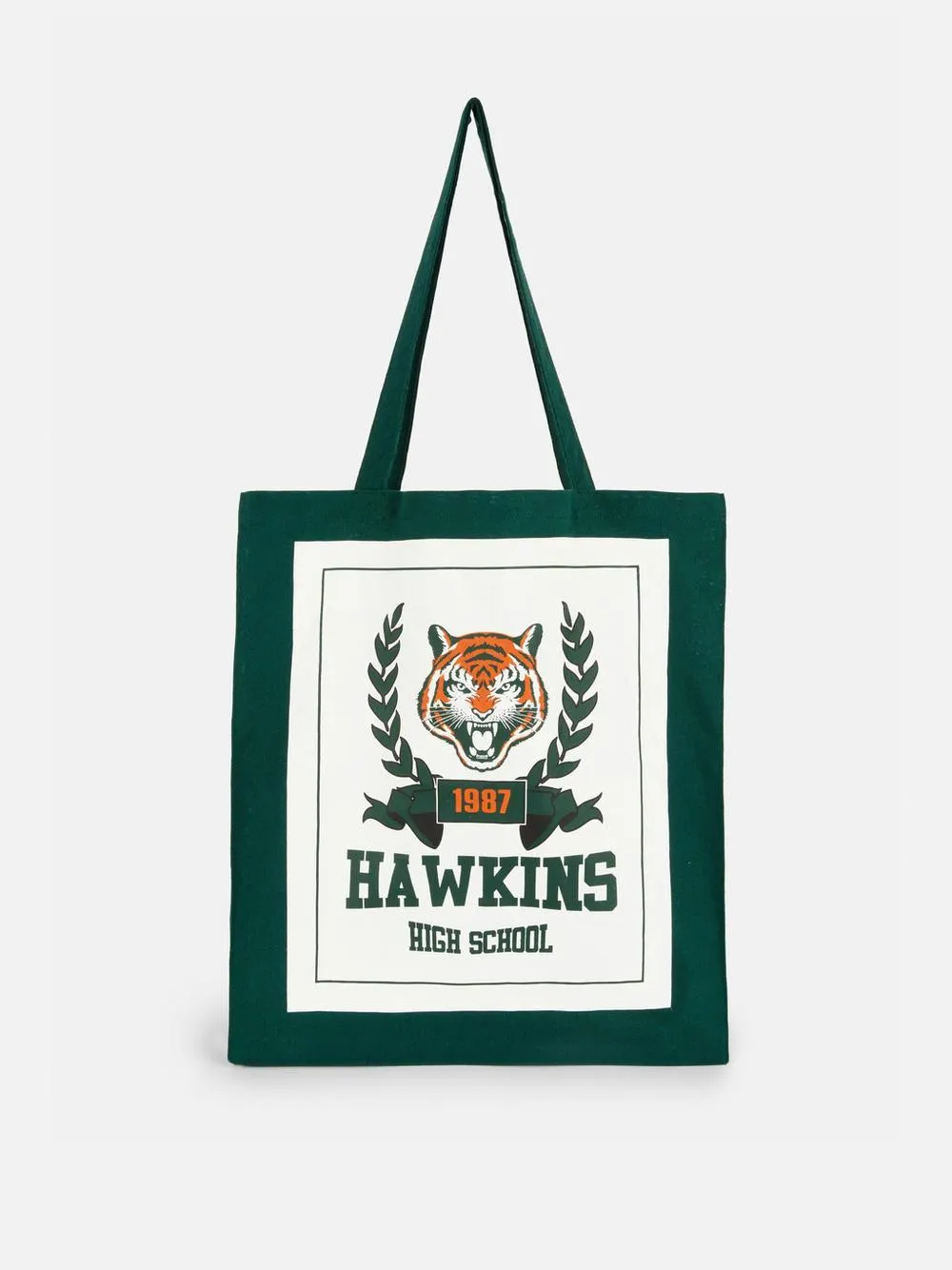 Stranger Things Hawkins Tigers Canvas Bag