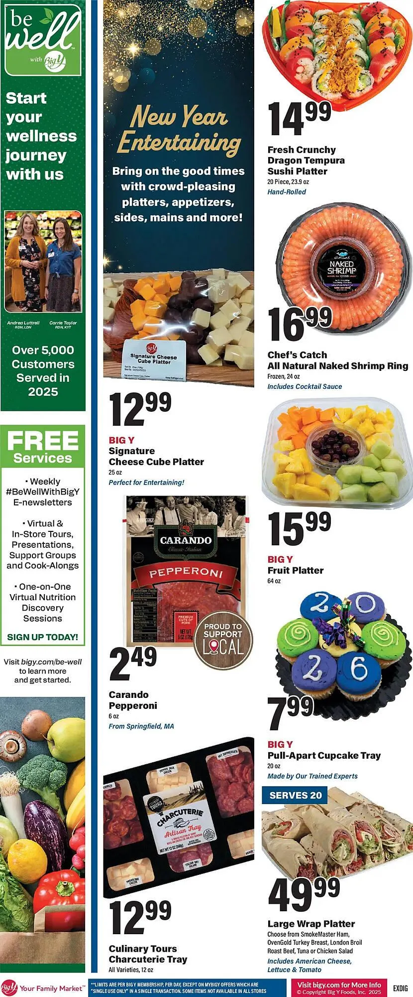 Weekly ad Big Y flyer from December 26 to January 1 2026 - Page 2