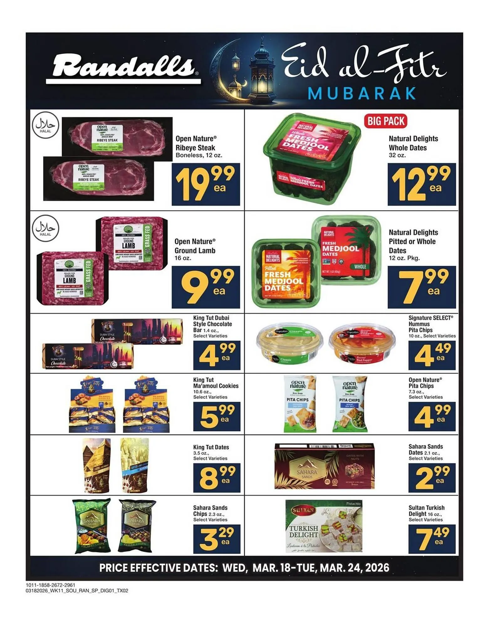 Weekly ad Randalls weekly ad from March 18 to March 24 2026 - Page 1