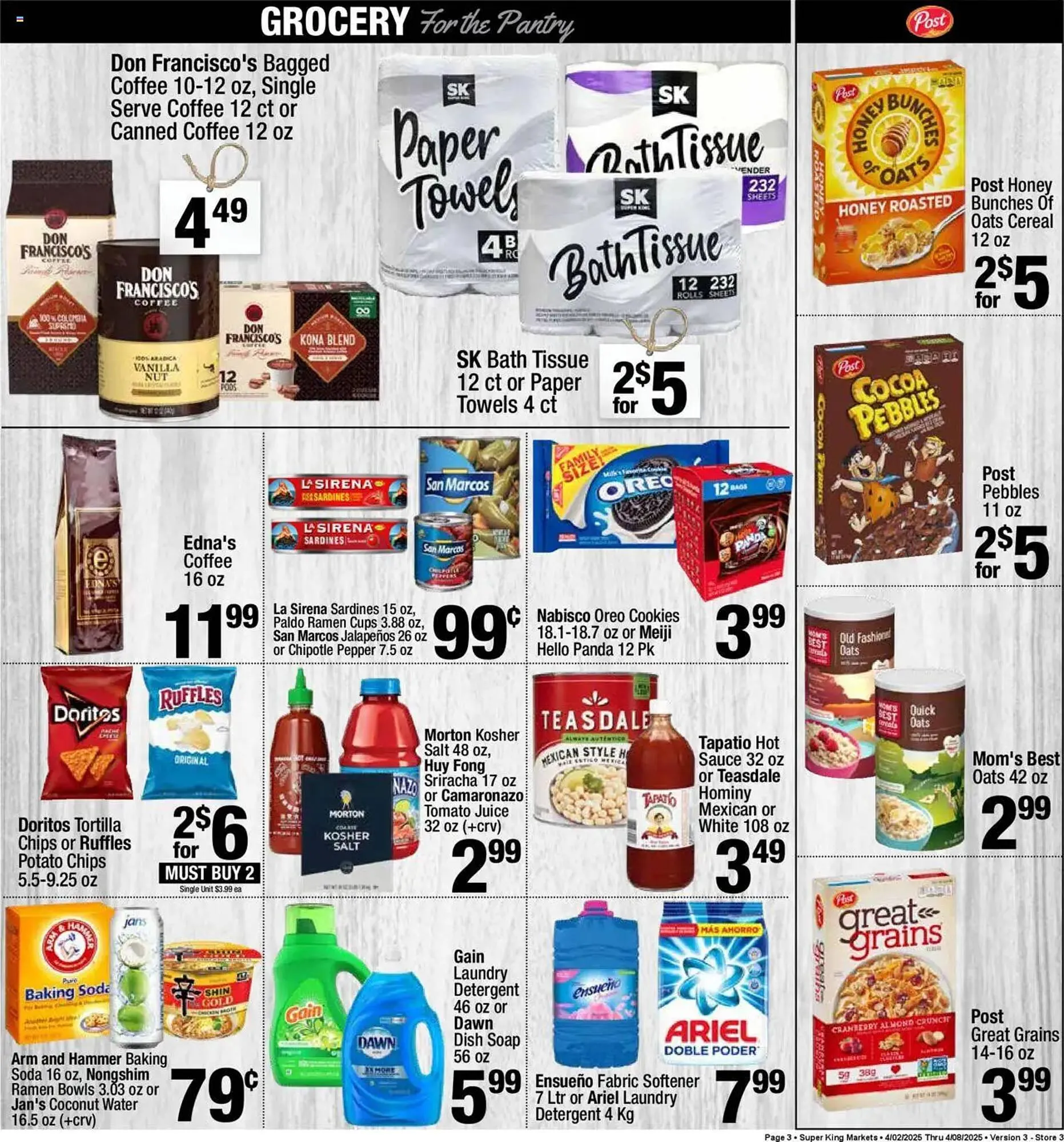 Weekly ad Super King Markets Weekly Ad from April 2 to April 8 2025 - Page 3