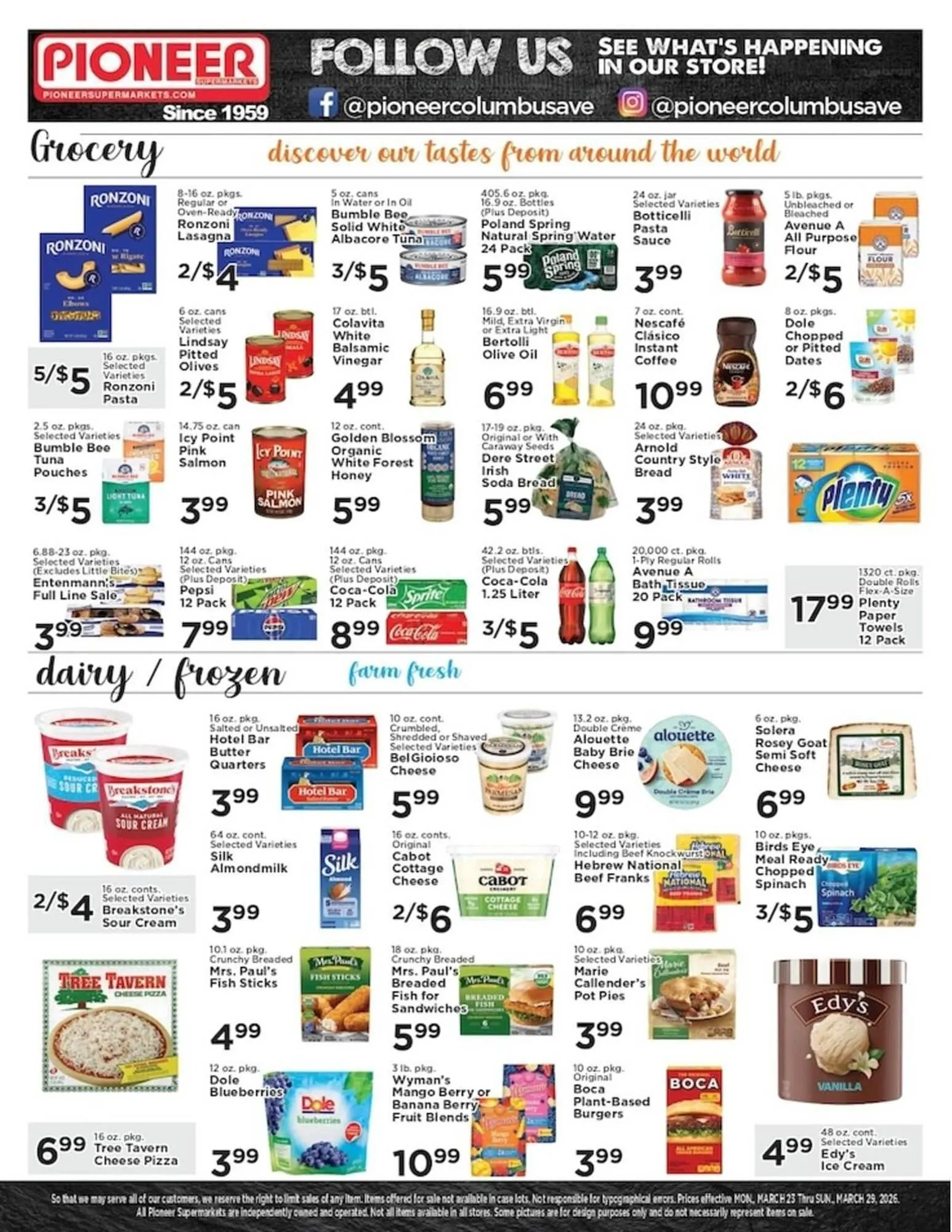 Weekly ad Pioneer Supermarkets weekly ad from March 23 to March 29 2026 - Page 2