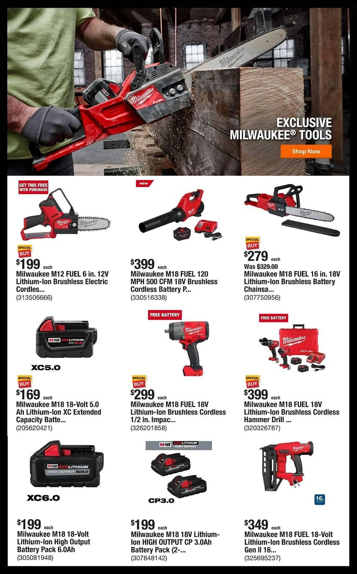 Weekly ad The Home Depot flyer from September 25 to October 2 2025 - Page 2