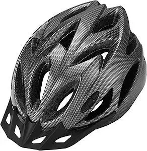 Zacro Adult Bike Helmet Lightweight for Men Women Comfort with Pads&Visor, Certified Bicycle Helmet for Adults Youth Mountain Road Biker