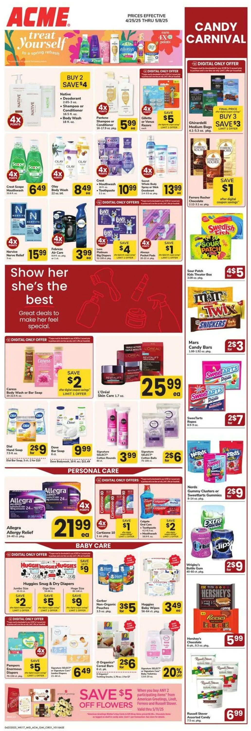 Catálogo de Acme Current weekly ad 25 de abril al 8 de mayo 2025 - Página 1