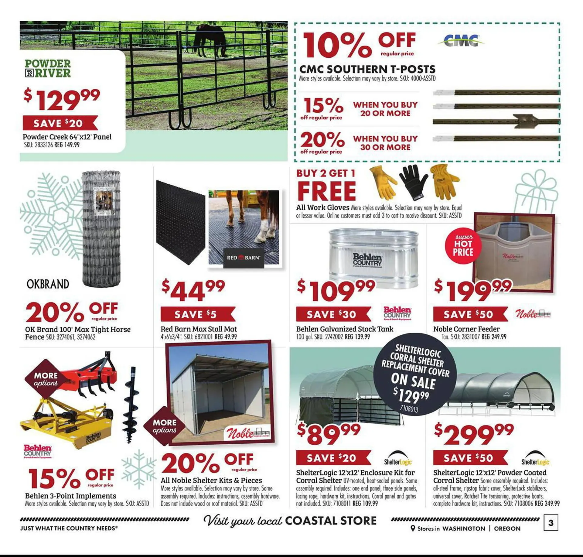 Weekly ad Coastal Farm & Ranch Weekly Ad from October 30 to November 8 2024 - Page 3