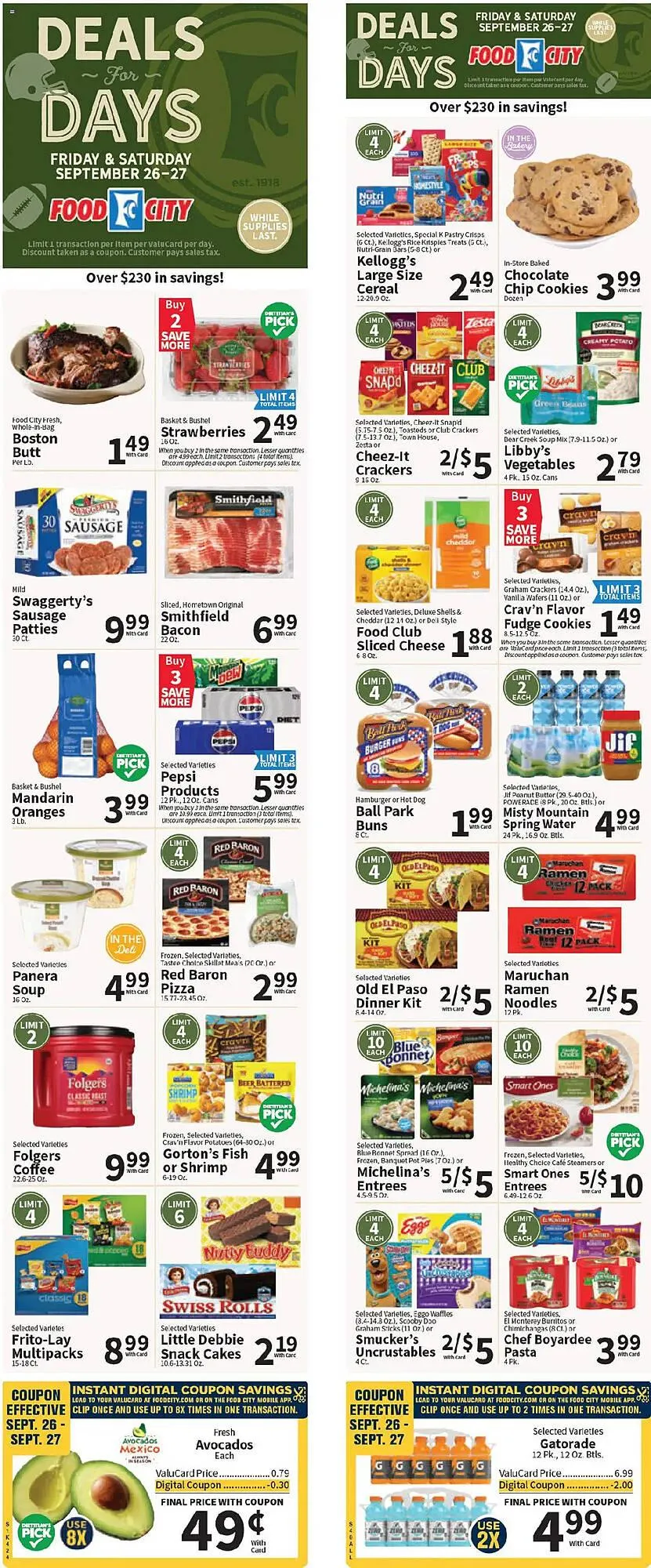 Food City weekly ad - 1
