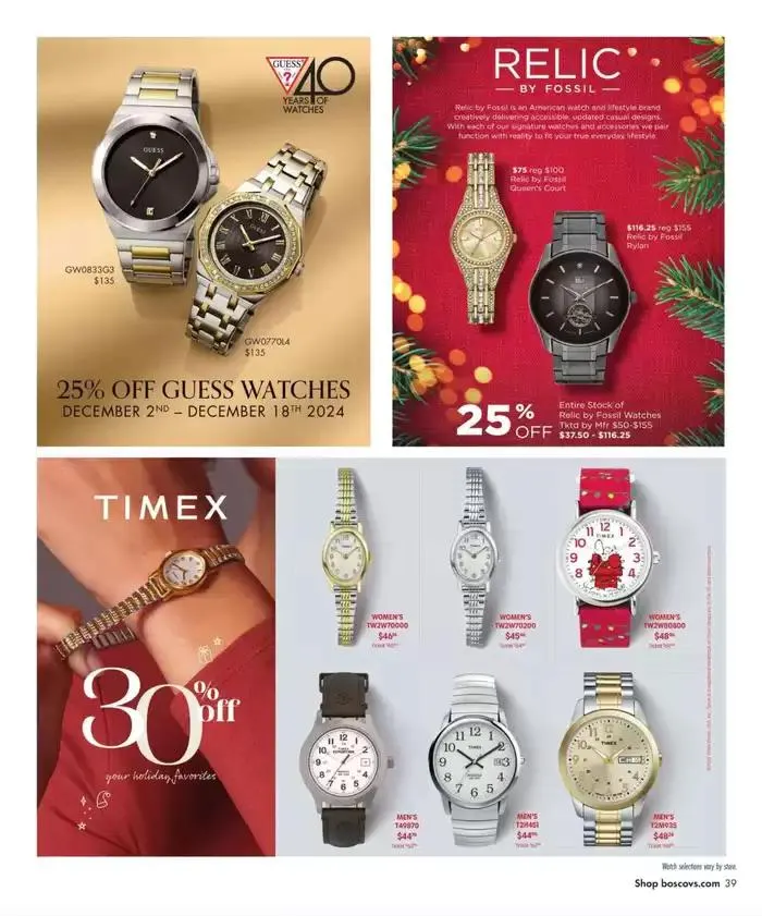 Weekly ad Weekly Ads Boscov's from December 1 to December 18 2024 - Page 32