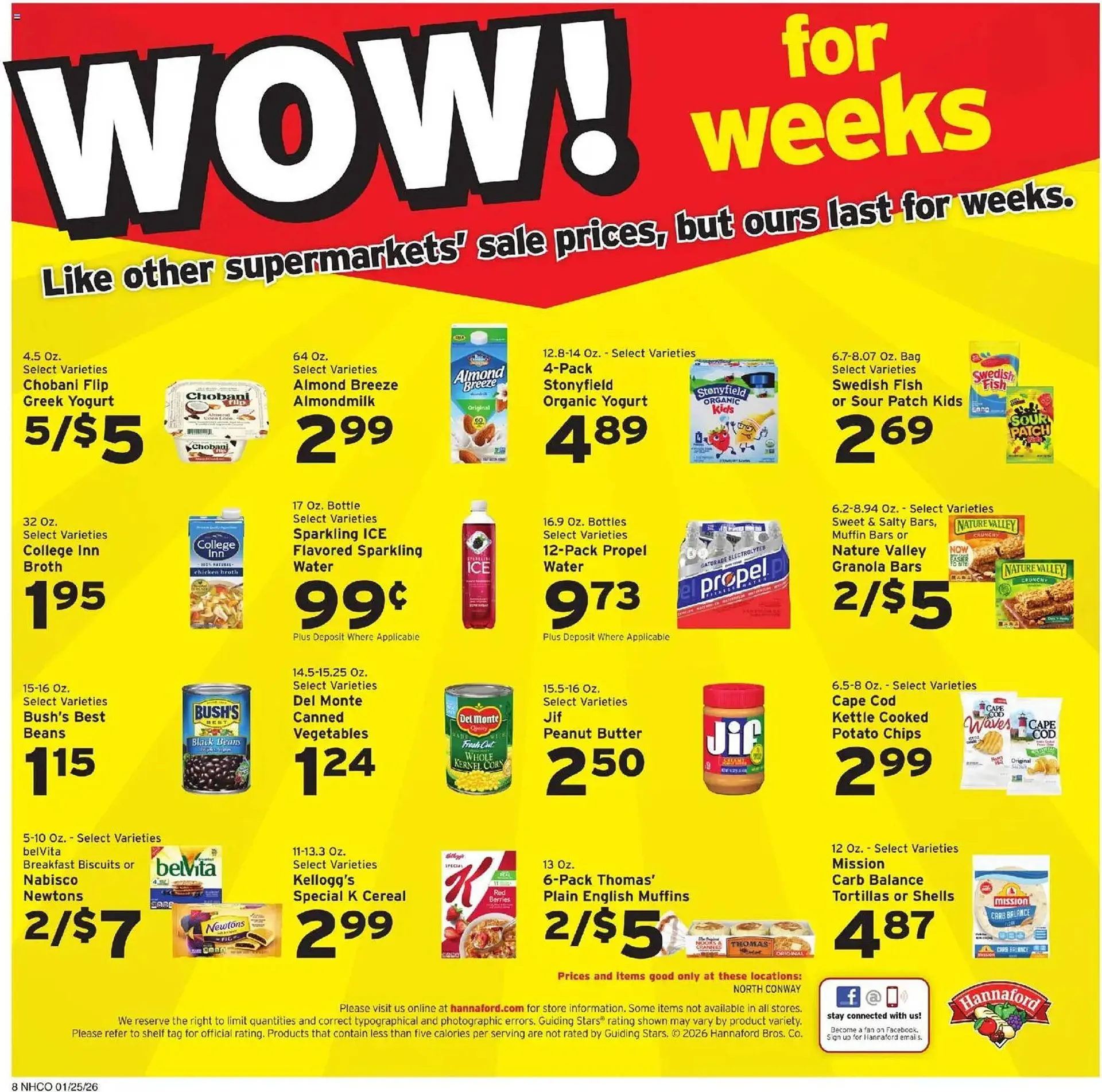 Weekly ad Hannaford flyer from January 25 to February 1 2026 - Page 8
