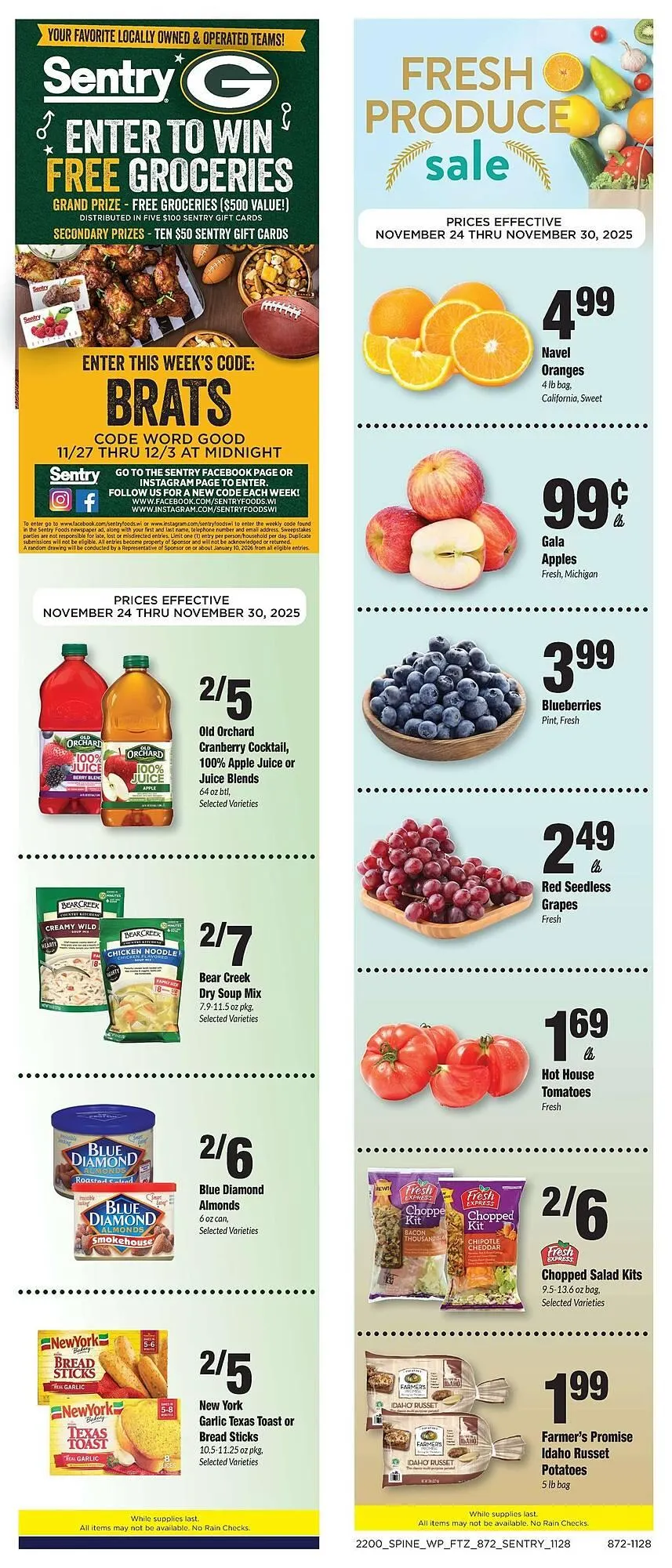 Weekly ad Sentry weekly ad from November 24 to November 30 2025 - Page 5